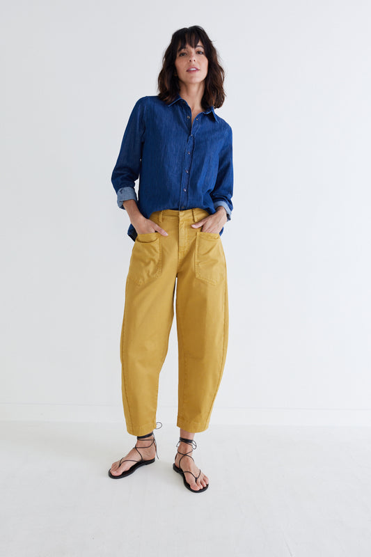 The Slouchy Soft Twill Pants