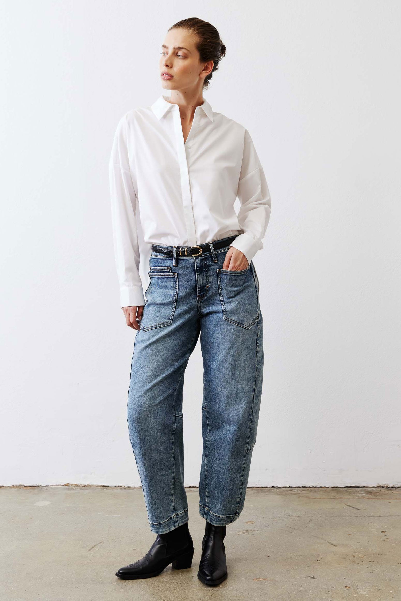 The Petite Slouchy Jeans Petite Baggy Jeans Vintage Wave