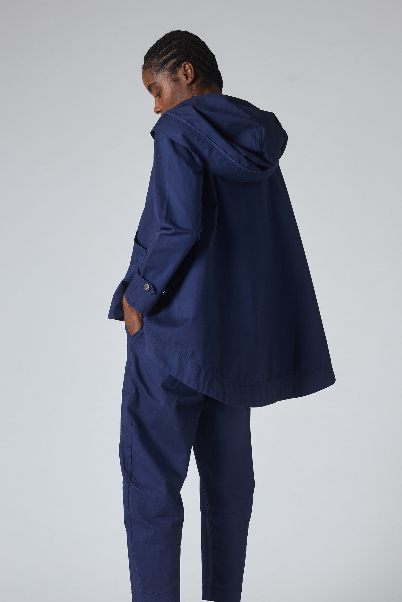 At Ease Twill Swing Jacket