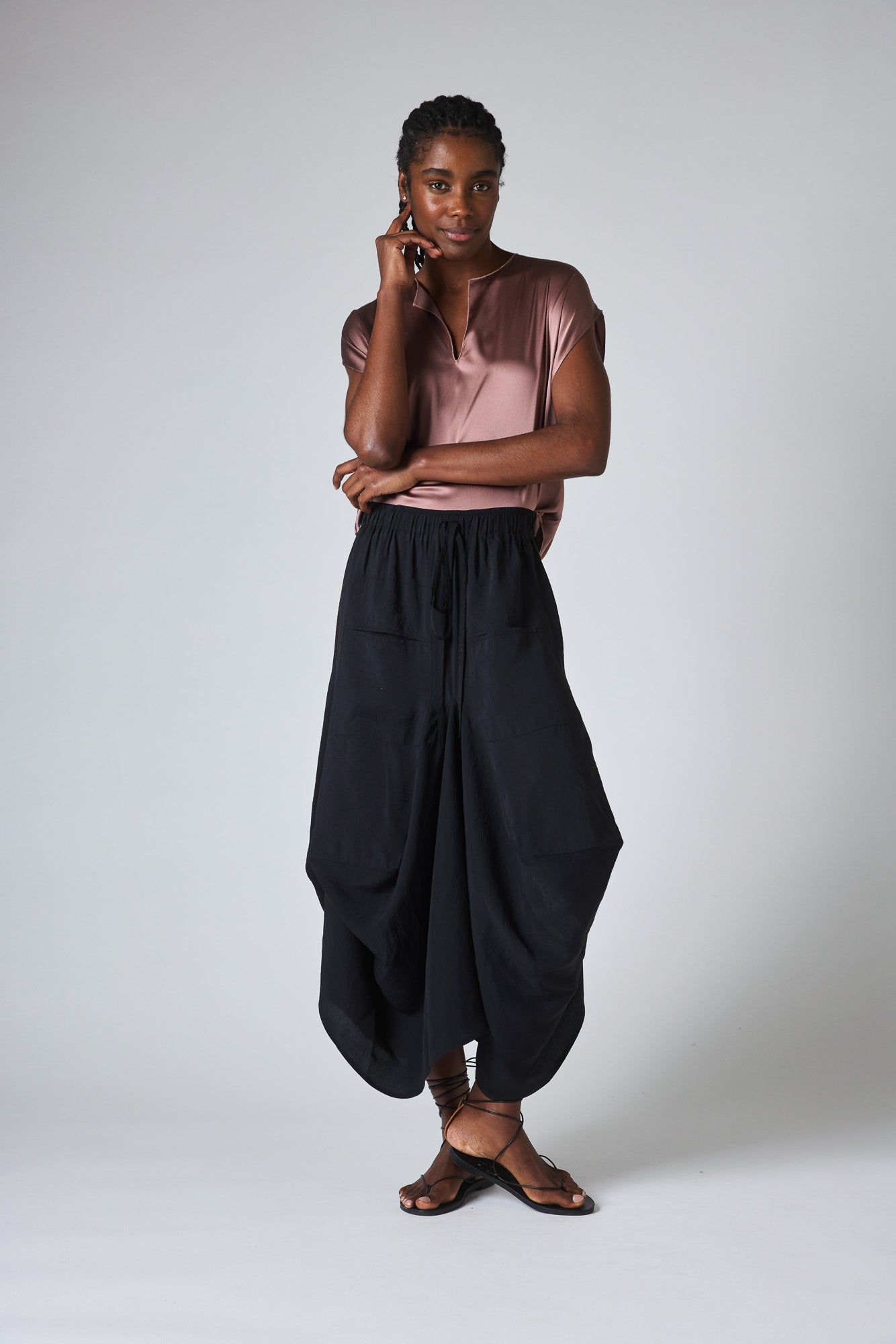 The Light Poplin Go-To Skirt