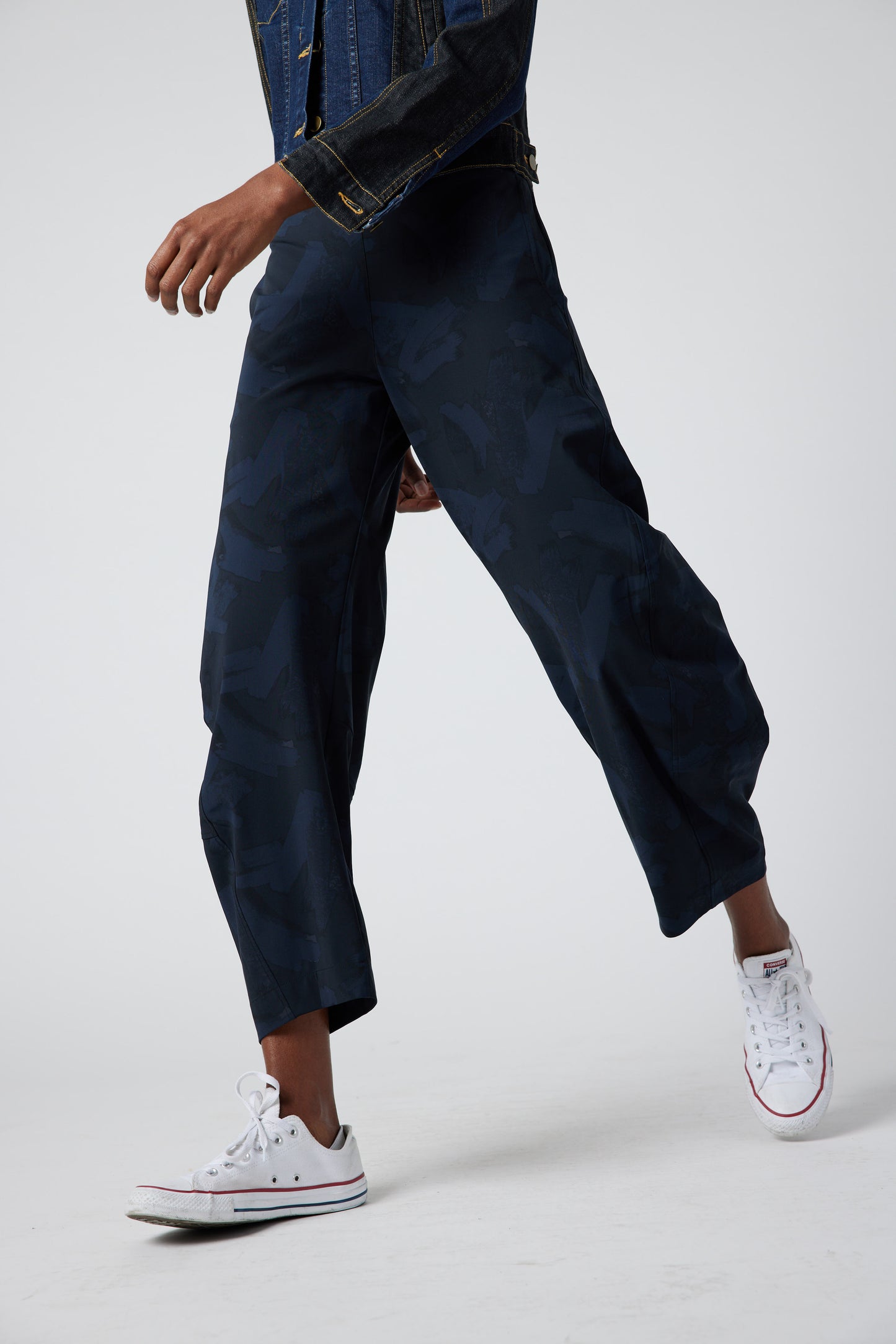 The Brushstroke On The Loose Work Pants