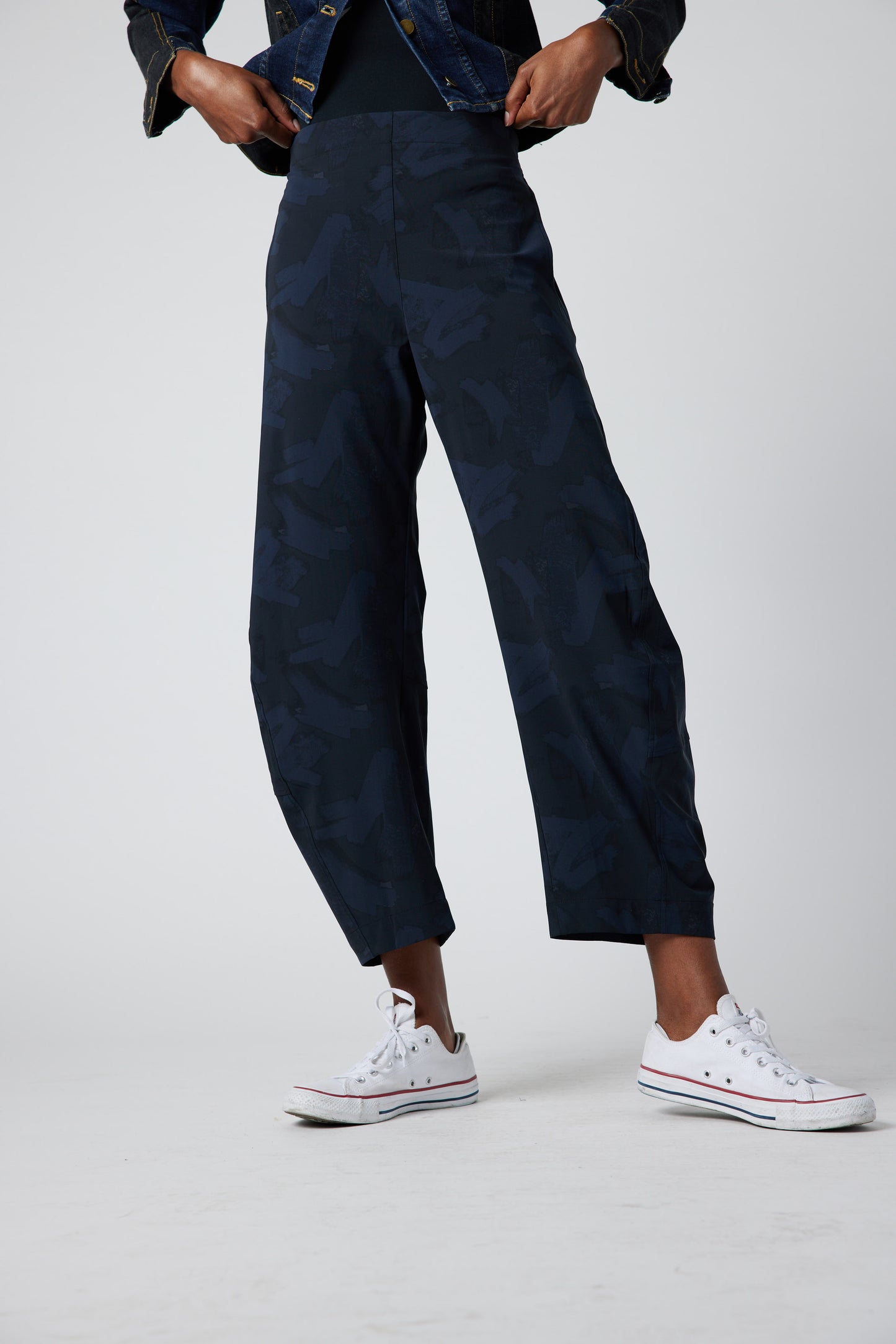 The Brushstroke On The Loose Work Pants