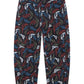 The Printed Slouchy Soft Twill Pants