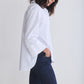 Big Picture Wide Sleeve Poplin Blouse