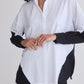 Colorblock Refine Oversized Tunic