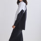 Colorblock Refine Oversized Tunic