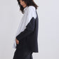 Colorblock Refine Oversized Tunic