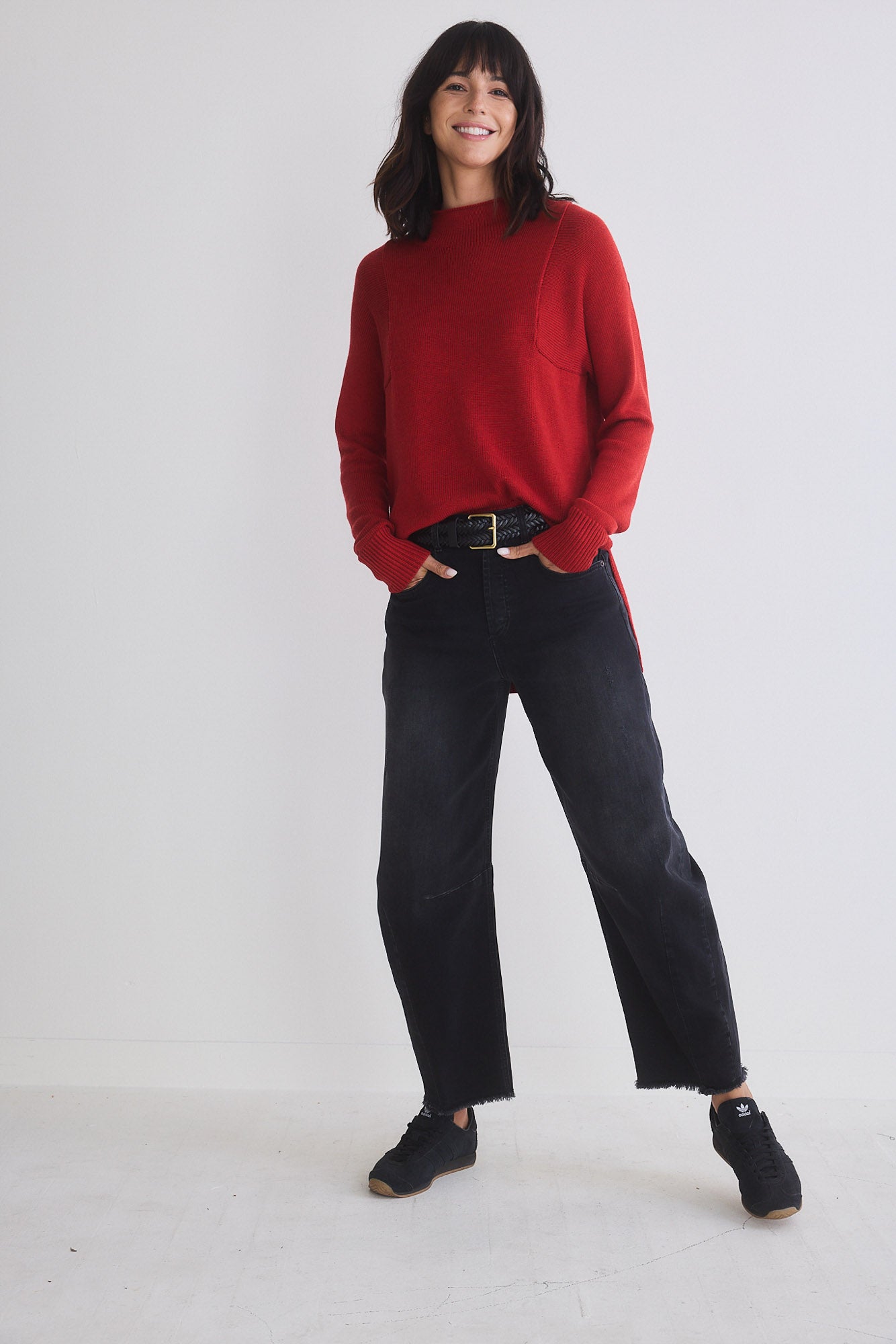 Out of the Box Mock Neck Sweater