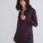 Shift Your Gaze Silk Button Down Blouse