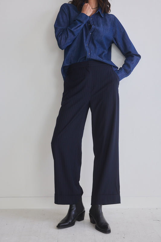 The Editor Wide Leg Trousers