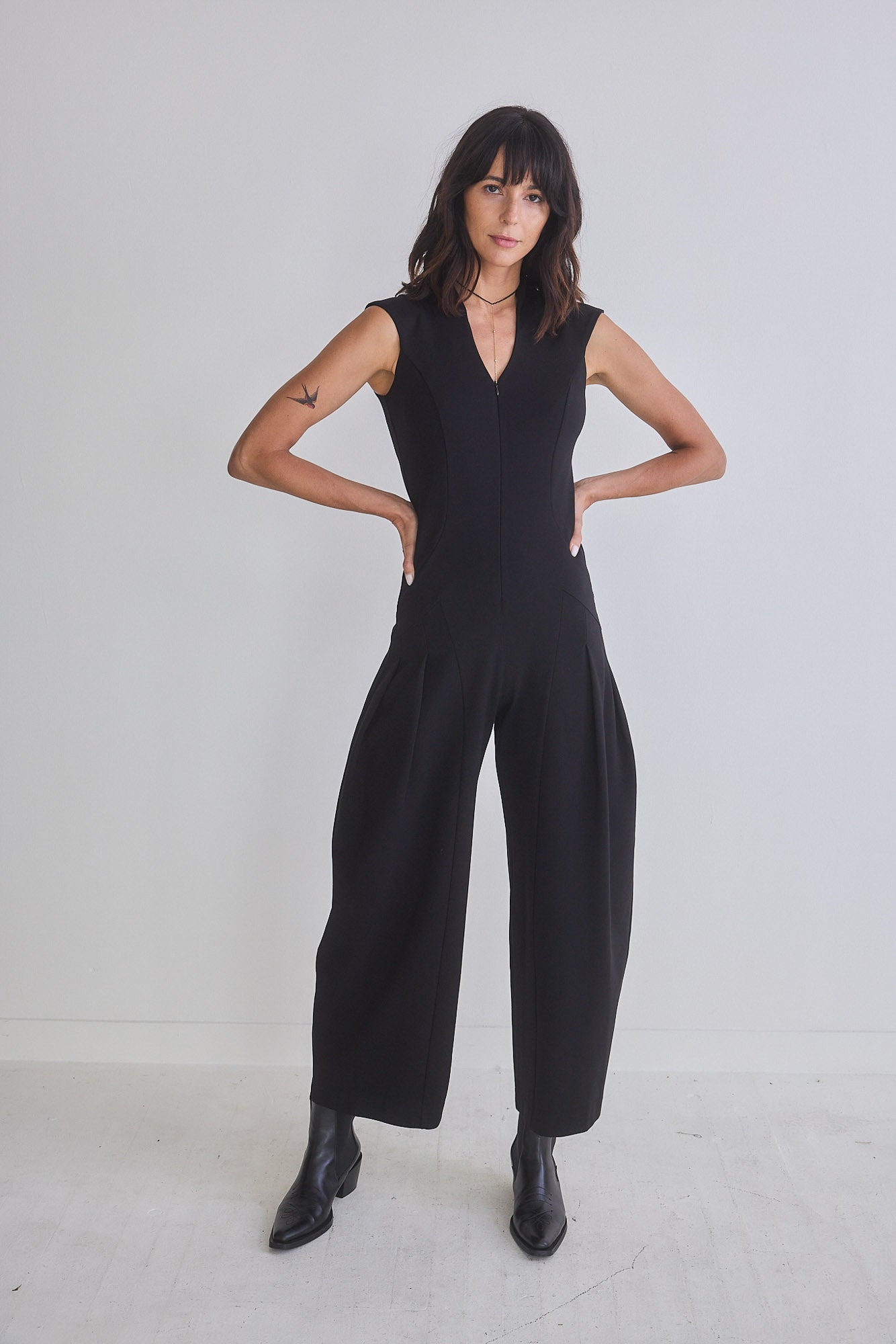 Zara one hotsell piece jumpsuit