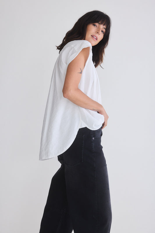 The Nonchalant Oversized Voile Blouse