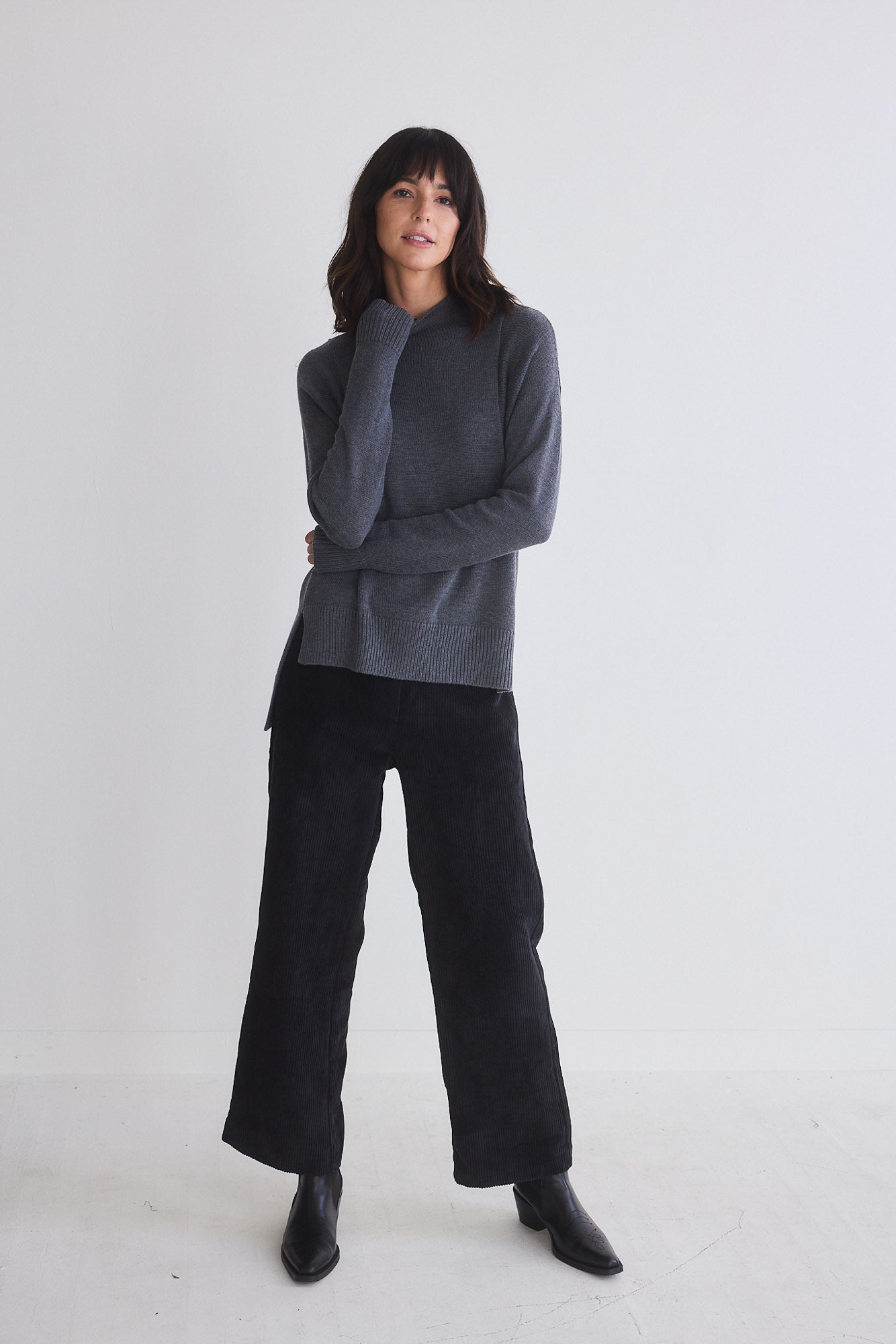 Out of the Box Mock Neck Sweater – Ruti