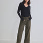 Finesse Microsuede Wide Leg Pants