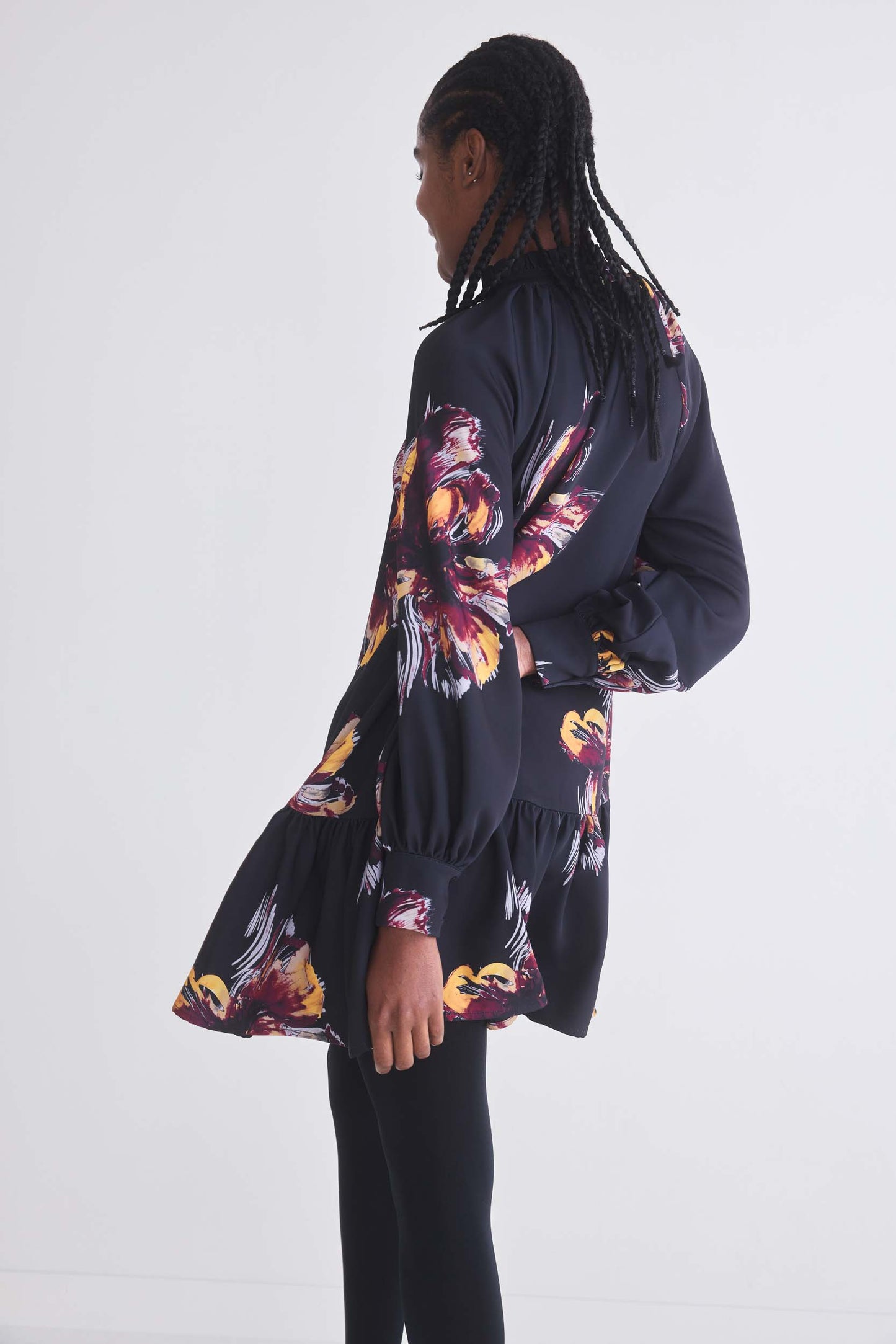 Lost in Thought High Neck Dress