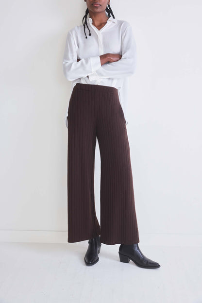 Leisure Flow Ribbed Pants