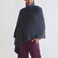 The Ribbed Knit Poncho