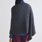 The Ribbed Knit Poncho