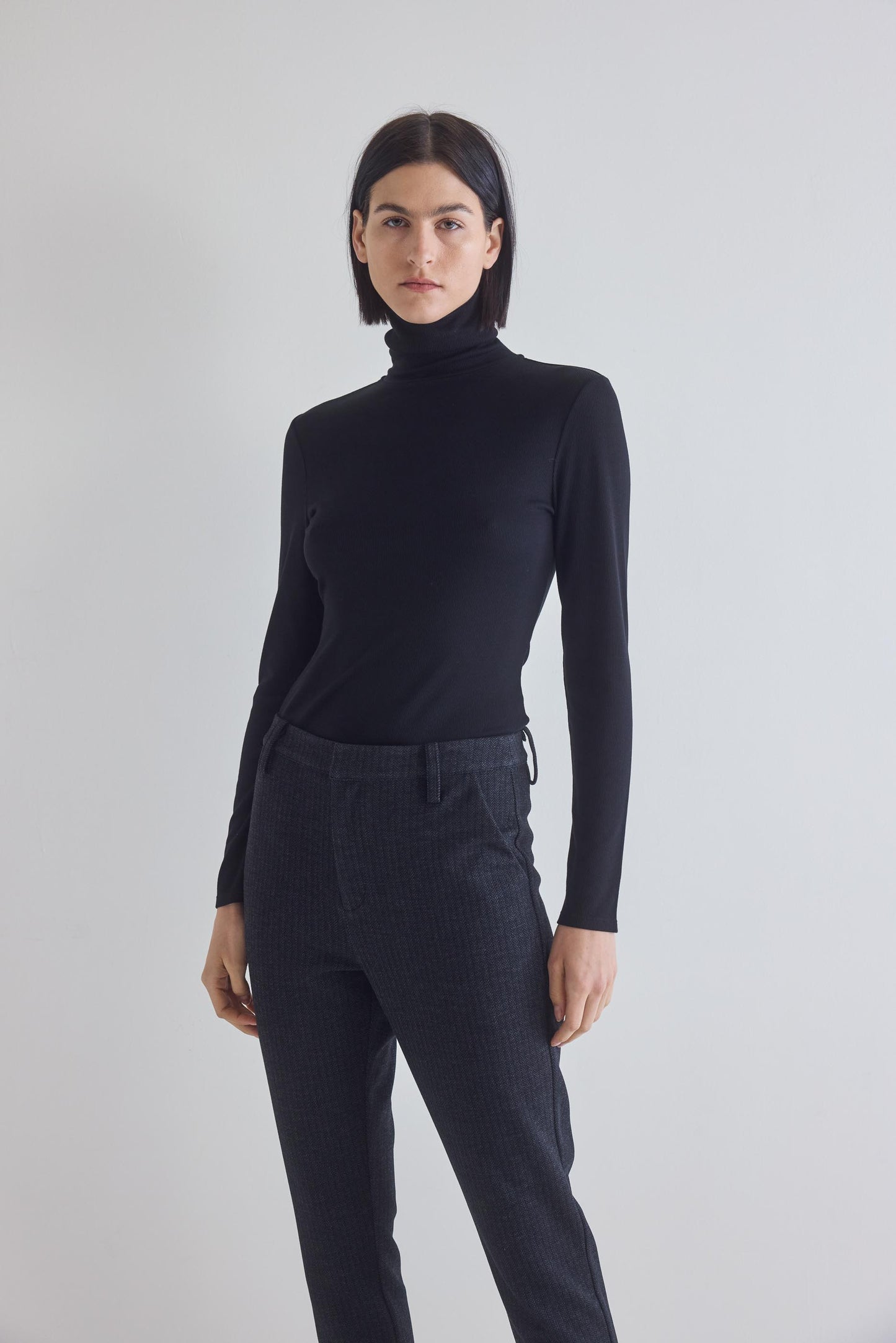 The Ribbed Turtleneck