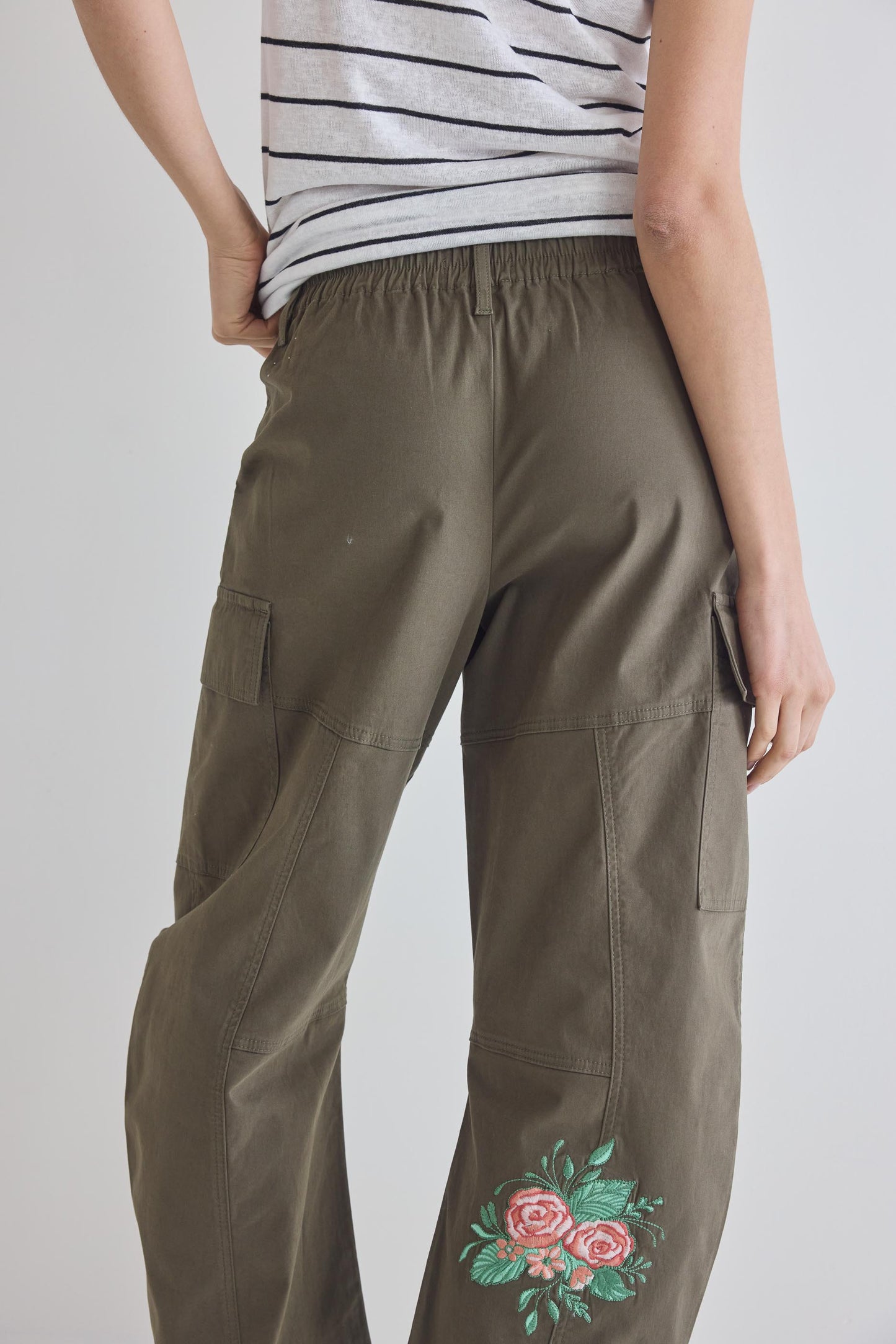 Coming Up Roses New Age Twill Utility Pants