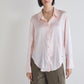 Shift Your Gaze Button Down Silk Blouse