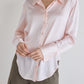 Shift Your Gaze Button Down Silk Blouse