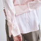 Shift Your Gaze Button Down Silk Blouse