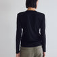 The Ribbed Long Sleeve V-Neck