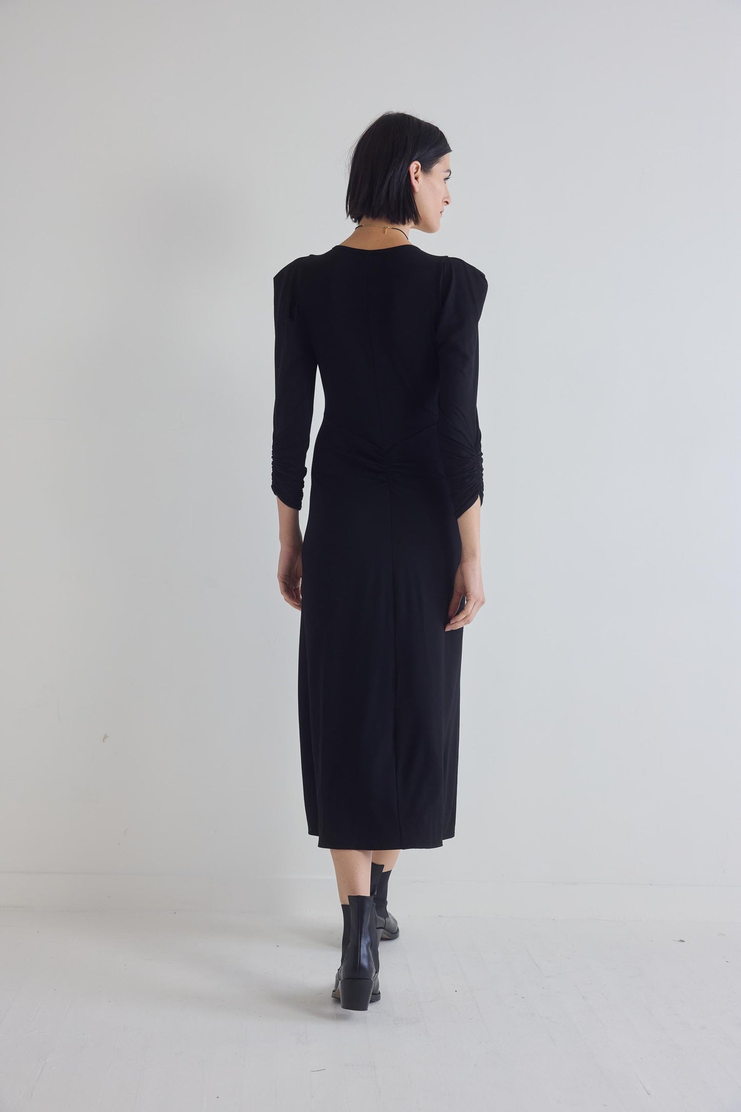 The Rouched Jersey Dress