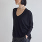 The Ribbed Dolman Long Sleeve Top