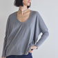 The Ribbed Dolman Long Sleeve Top