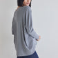 The Ribbed Dolman Long Sleeve Top