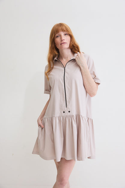 The Work Shirt Poplin Dress