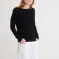 Distressed Light Cashmere Sweater