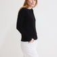 Distressed Light Cashmere Sweater