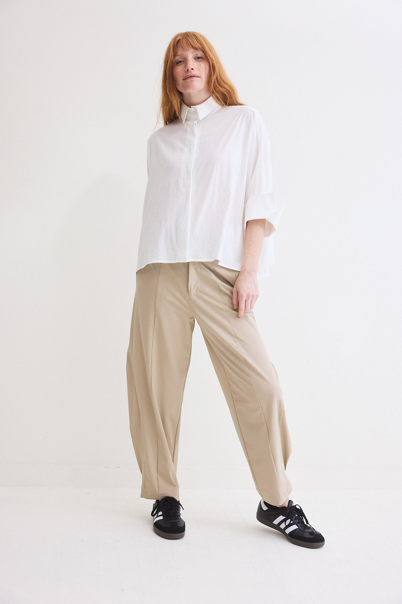 Petite Detail Oriented Tapered Pants