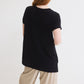 Bliss Asymmetric Pima Cotton Tee