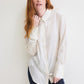 Shift Your Gaze Silk Button Down Blouse