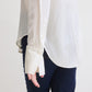 Shift Your Gaze Silk Button Down Blouse