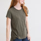 Bliss Asymmetric Pima Cotton Tee