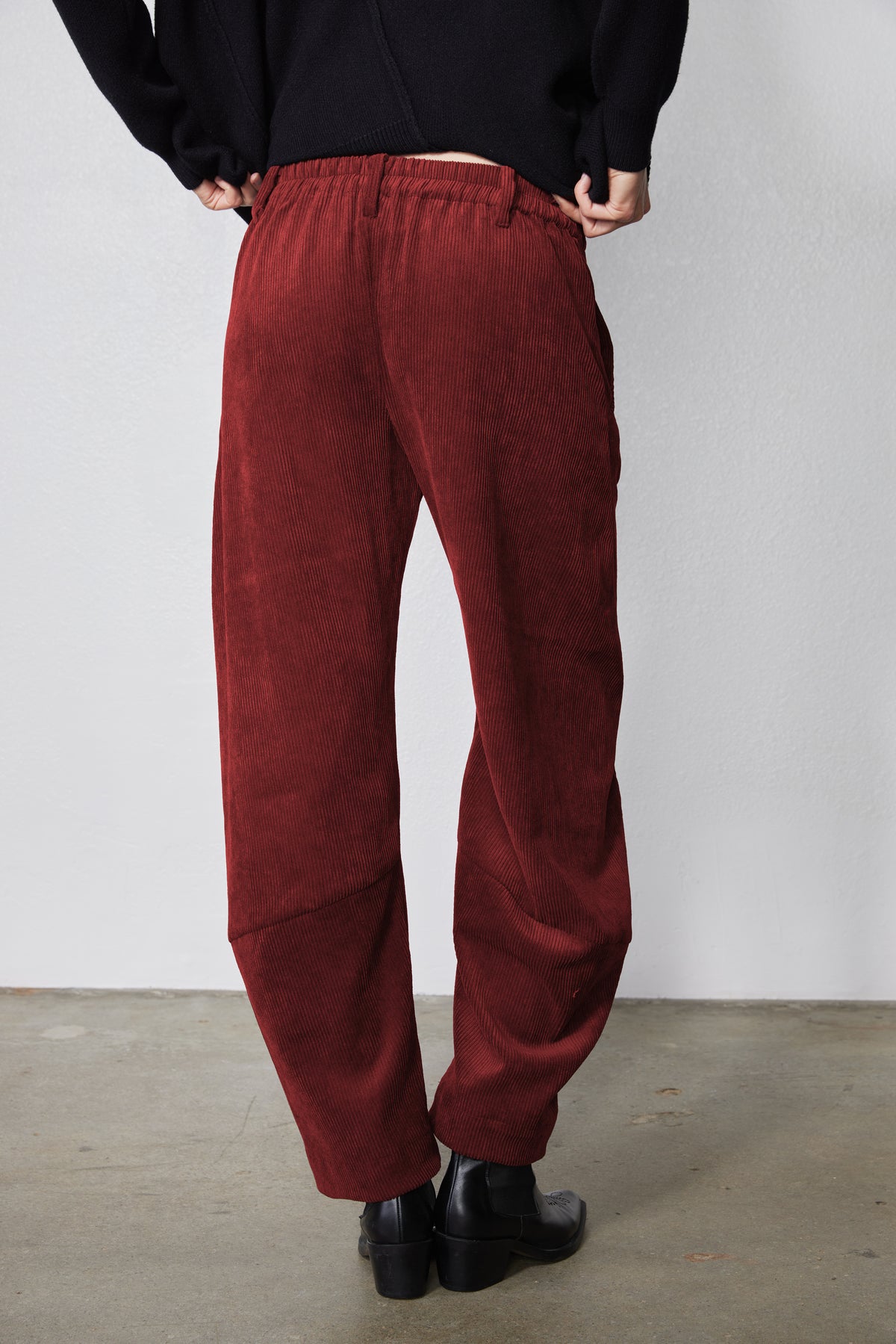 The Uptown Loose Barrel Corduroy Pants