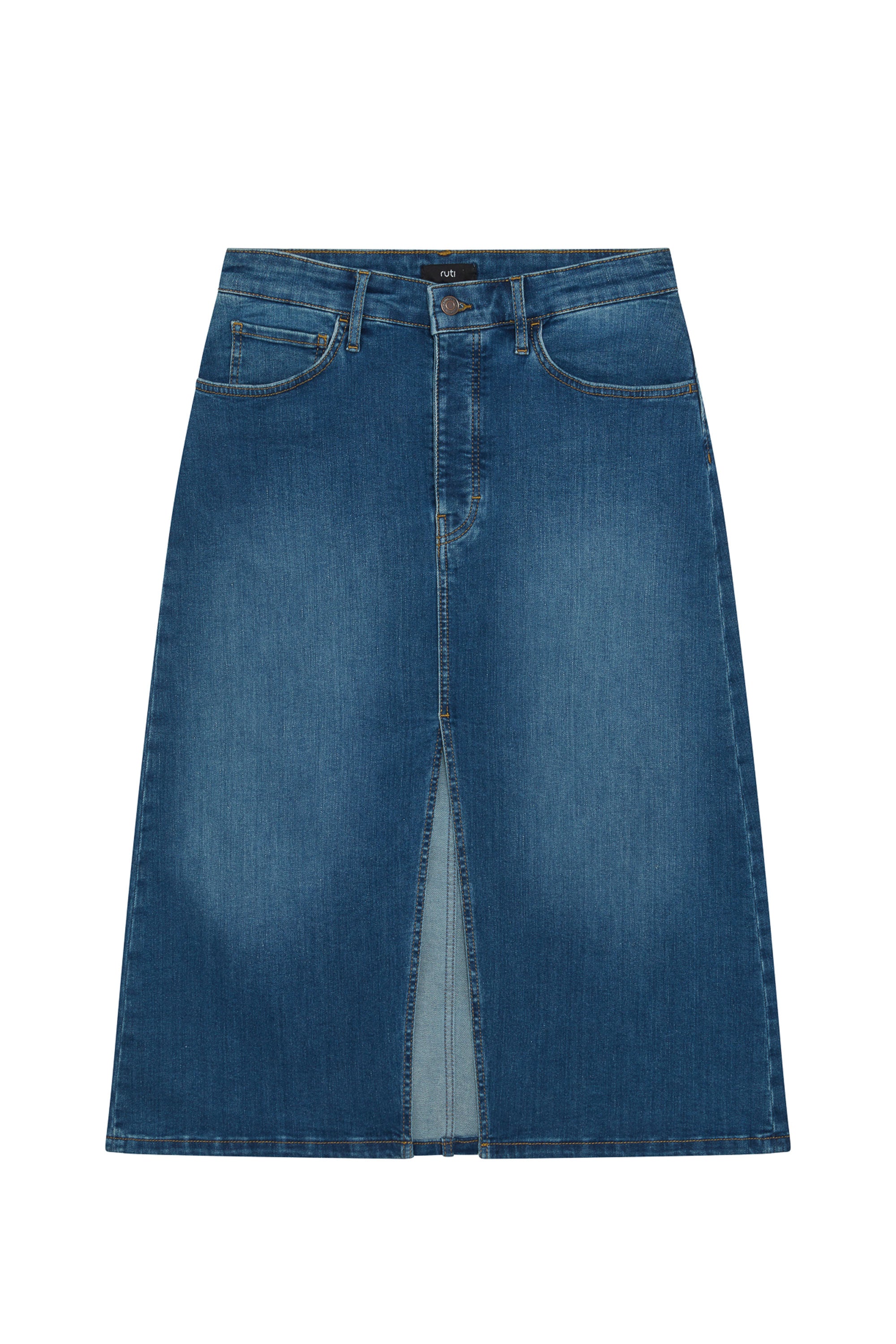 The 90's Denim Midi Skirt – Ruti