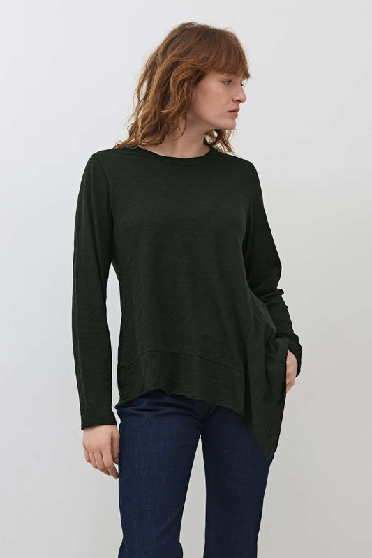 Asymmetric Long Sleeve Tunic