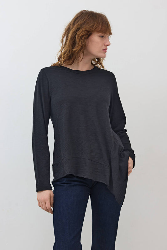 Asymmetric Long Sleeve Tunic