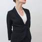 The Cropped Tulip Hem Blazer