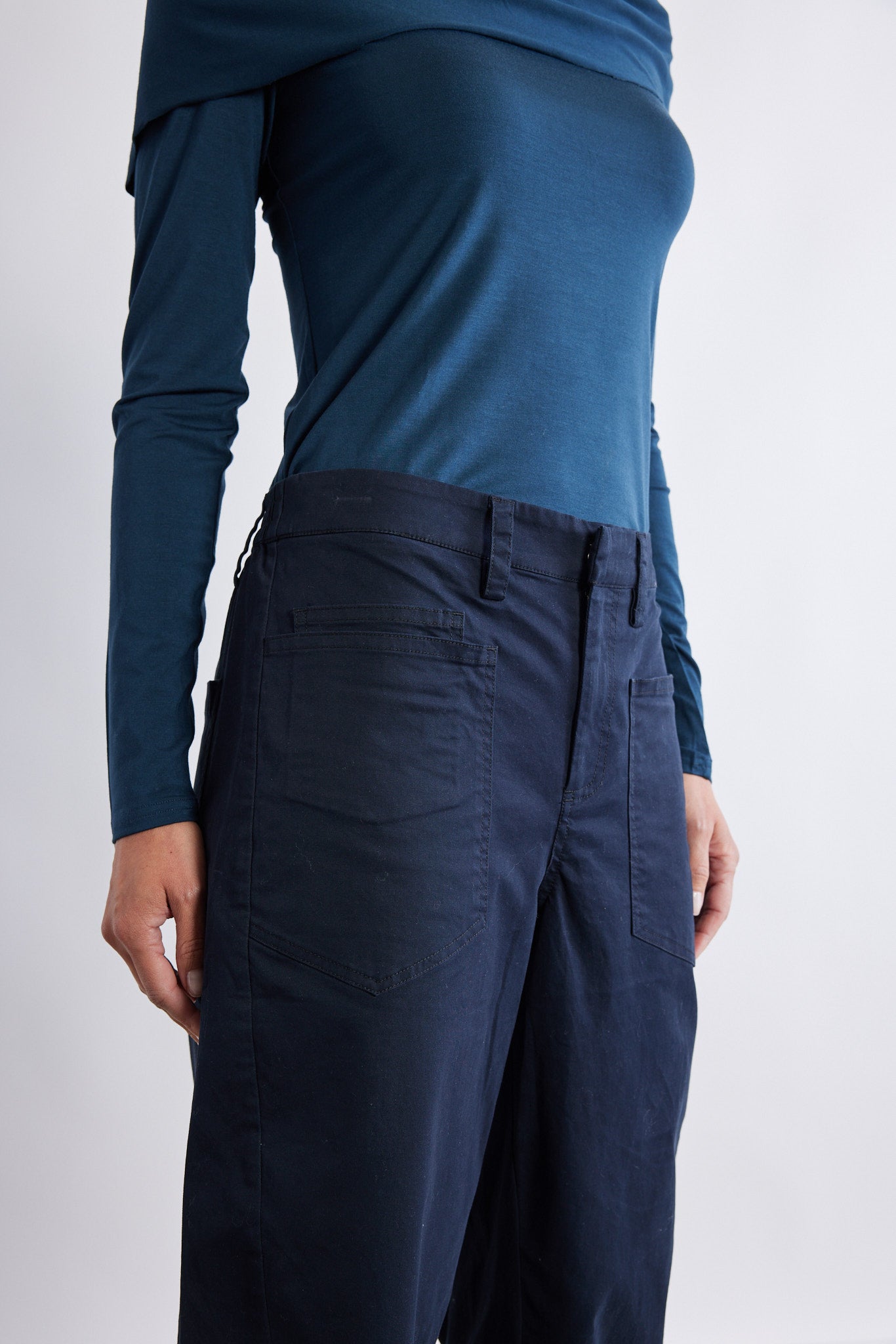 The Slouchy Soft Twill Pants