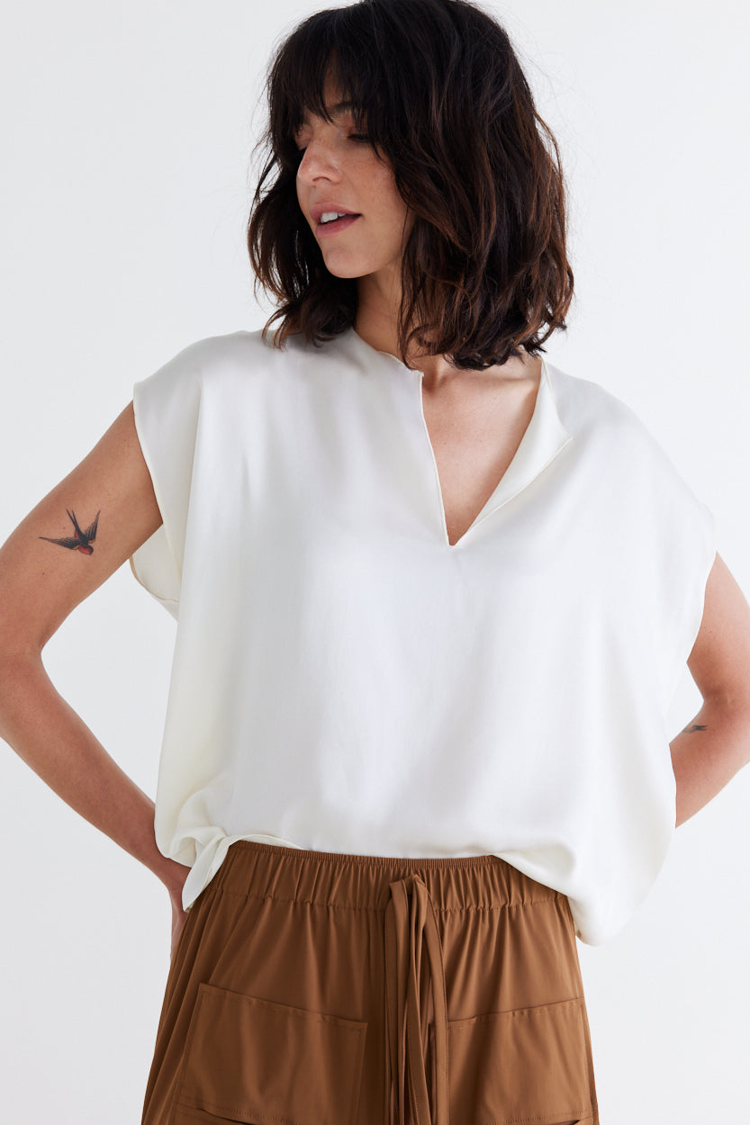 The All Day Washable Silk Top – Ruti