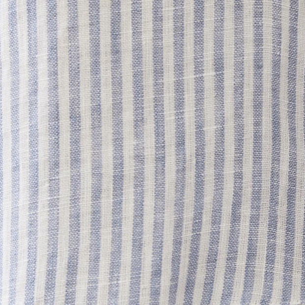 White Blue Stripe