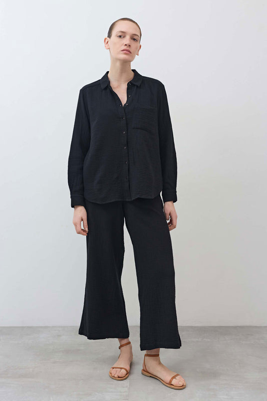 Airy Button Down Tunic