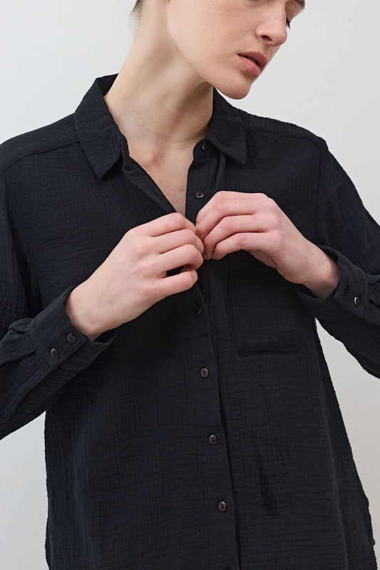 Airy Button Down Tunic